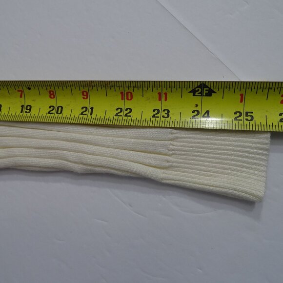 Cato Ribbed Mock Neck Cream Knit Top Sweater Women Size M Fitted Casual Layering - Picture 8 of 10